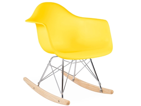 Eames rocking chair RAR bambino - Giallo