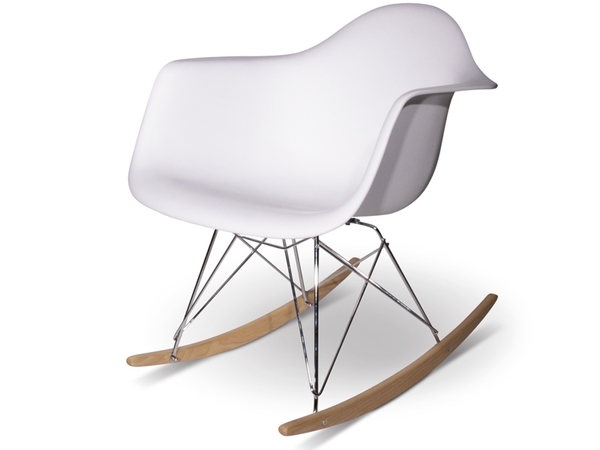 Eames Rocking Chair RAR - Bianco