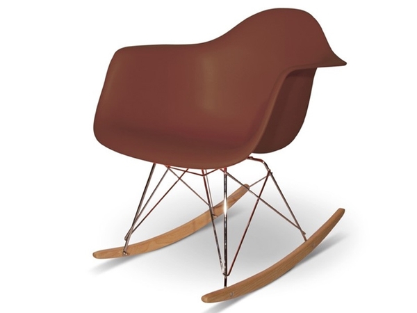 Eames Rocking Chair RAR - Marrone