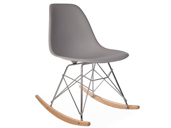 Eames rocking chair RSR - Grigio chiaro