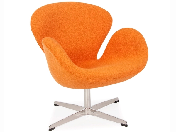 Sedia Swan Arne Jacobsen - Arancione